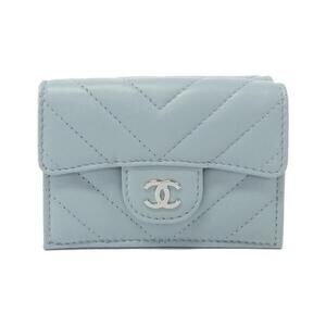 CHANEL Blue Wallet